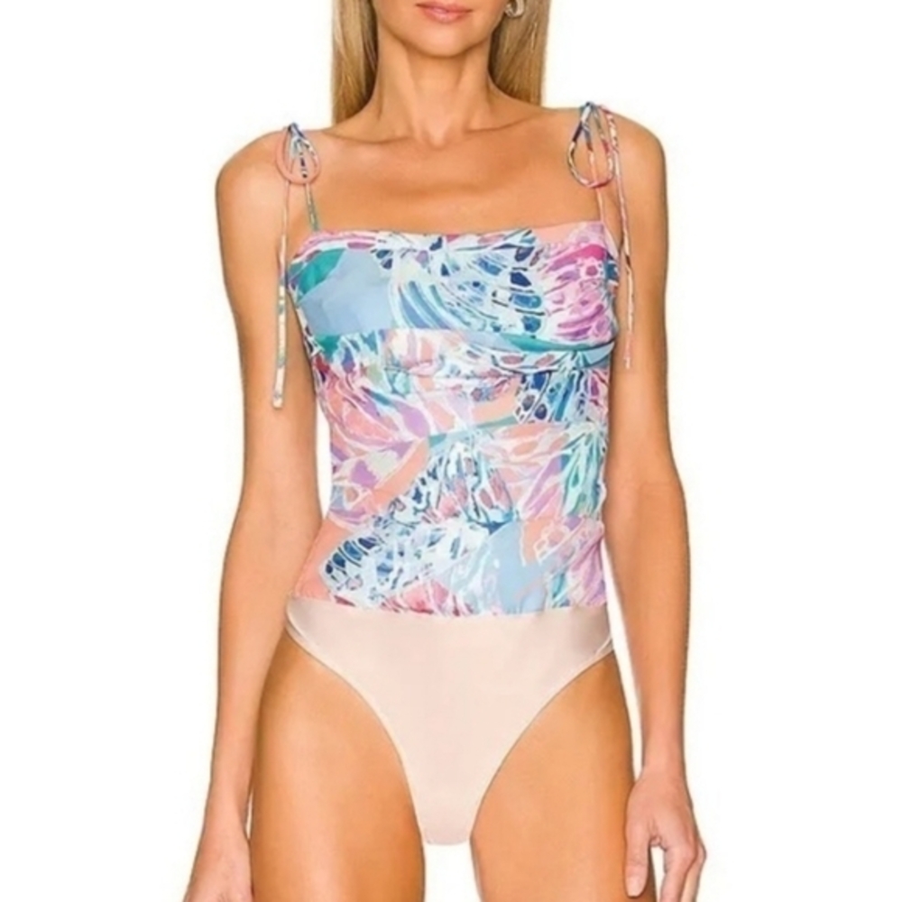 AMANDA UPRICHARD LAVINIA BODYSUIT‎ L NWOT